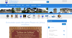 Desktop Screenshot of natzungen.de